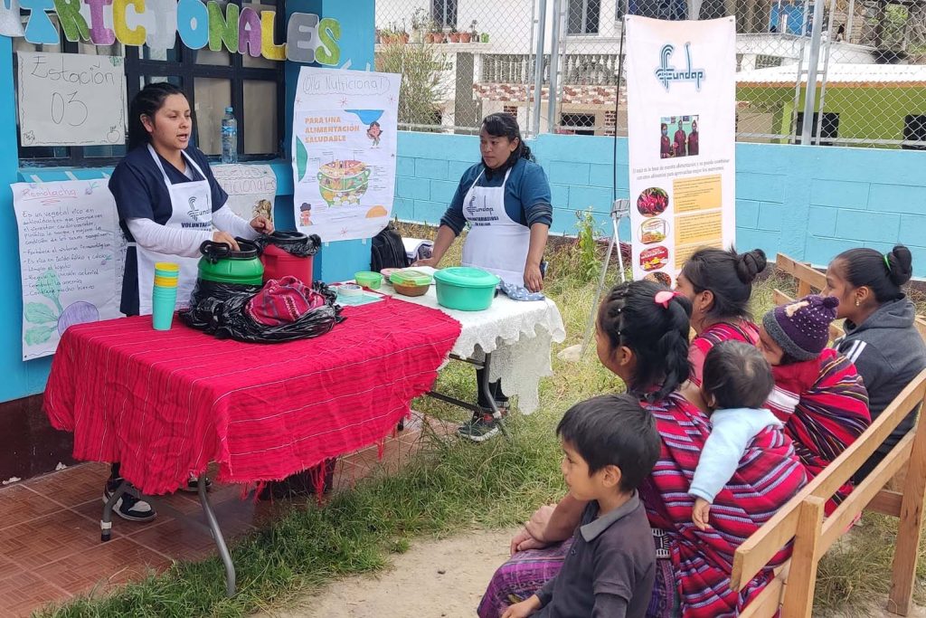 Lucha contra la desnutrición en Guatemala. Proyecto de cooperación impulsado por la Fundación Mainel, desarrollado por Fundap e ICOP y financiado por la Generalitat Valenciana