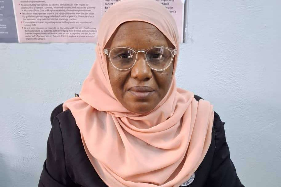Halima Ibrahim Malik Ali Omer. Comboni College of Science and Technology. National Cancer Institute. Comboni Palliative Care Nursing Clinic