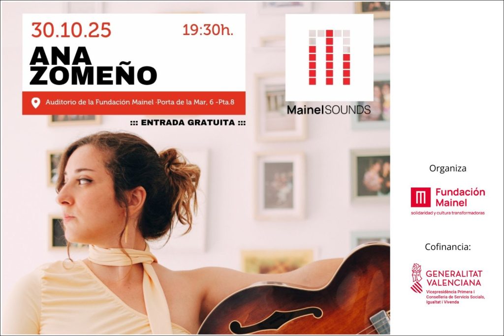 Ana Zomeño protagoniza el tercer Mainel Sounds. 30 de octubre de 2025