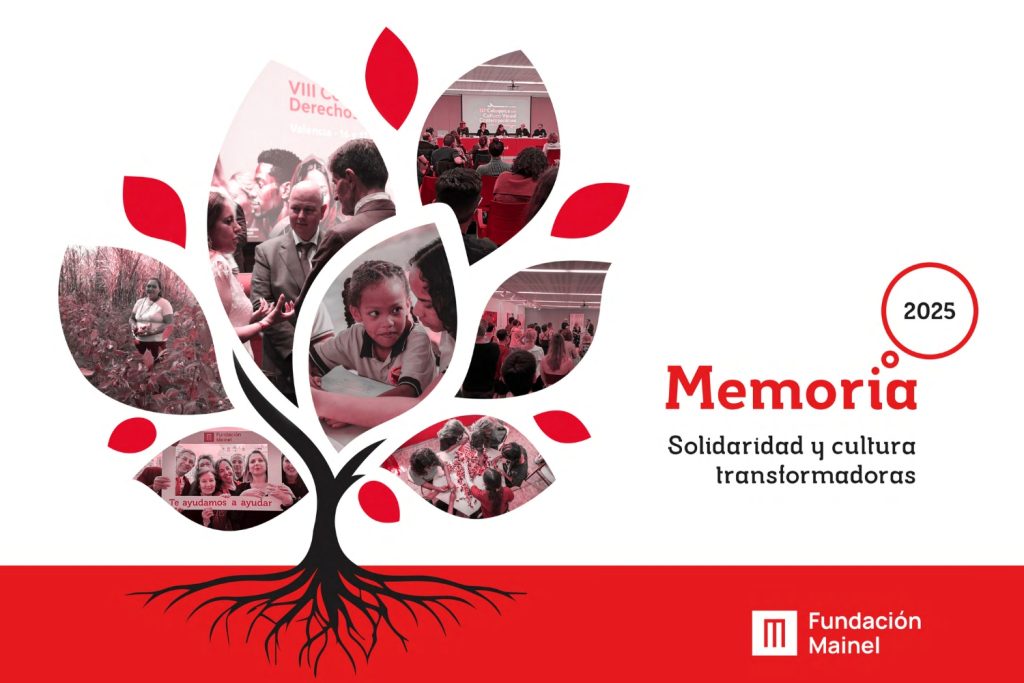 Portada de la Memoria de actividades 2025 de la Fundación Mainel