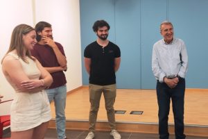 José María Yturralde junto a algunos miembros de CLAR, en el encuentro que mantuvieron el 6 de junio de 2025.