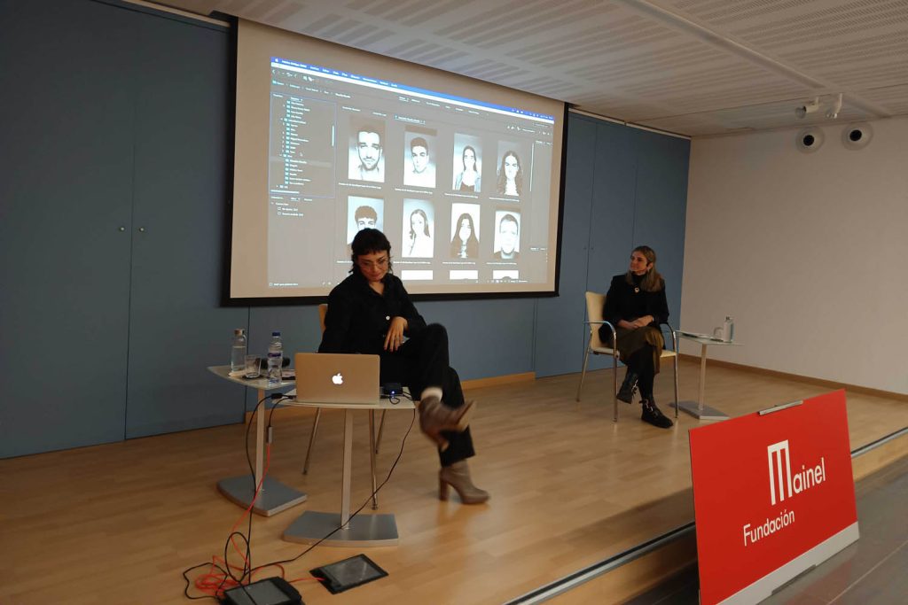 Lupe de la Vallina en los 29 Coloquios de Cultura Visual Contemporánea